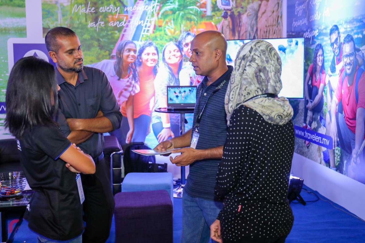 ޖުލައި 6، 2018: ހައި ރައިޒް އިން އިންތިޒާމްކޮށްގެން ކުރިއަށްގެންދާ "ވެކޭޝަން އެކްސްޕޯ"ގެ ތެރެއިން،  -- ފޮޓޯ: މުހައްމަދު ޝަރުހާން / ރާއްޖެ އެމްވީ