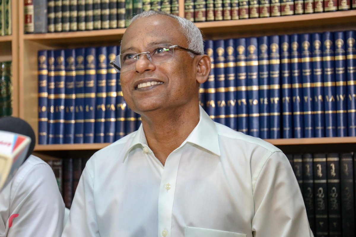 ރައީސުލްޖުމްހޫރިއްޔާ އިބްރާހިމް މުހައްމަދު ސޯލިހު