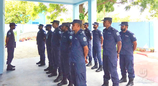 ފުލުހުން ހިންގަމުންދާ ތަމްރީނު ޕްރޮގްރާމްގެ ތެރެއިން