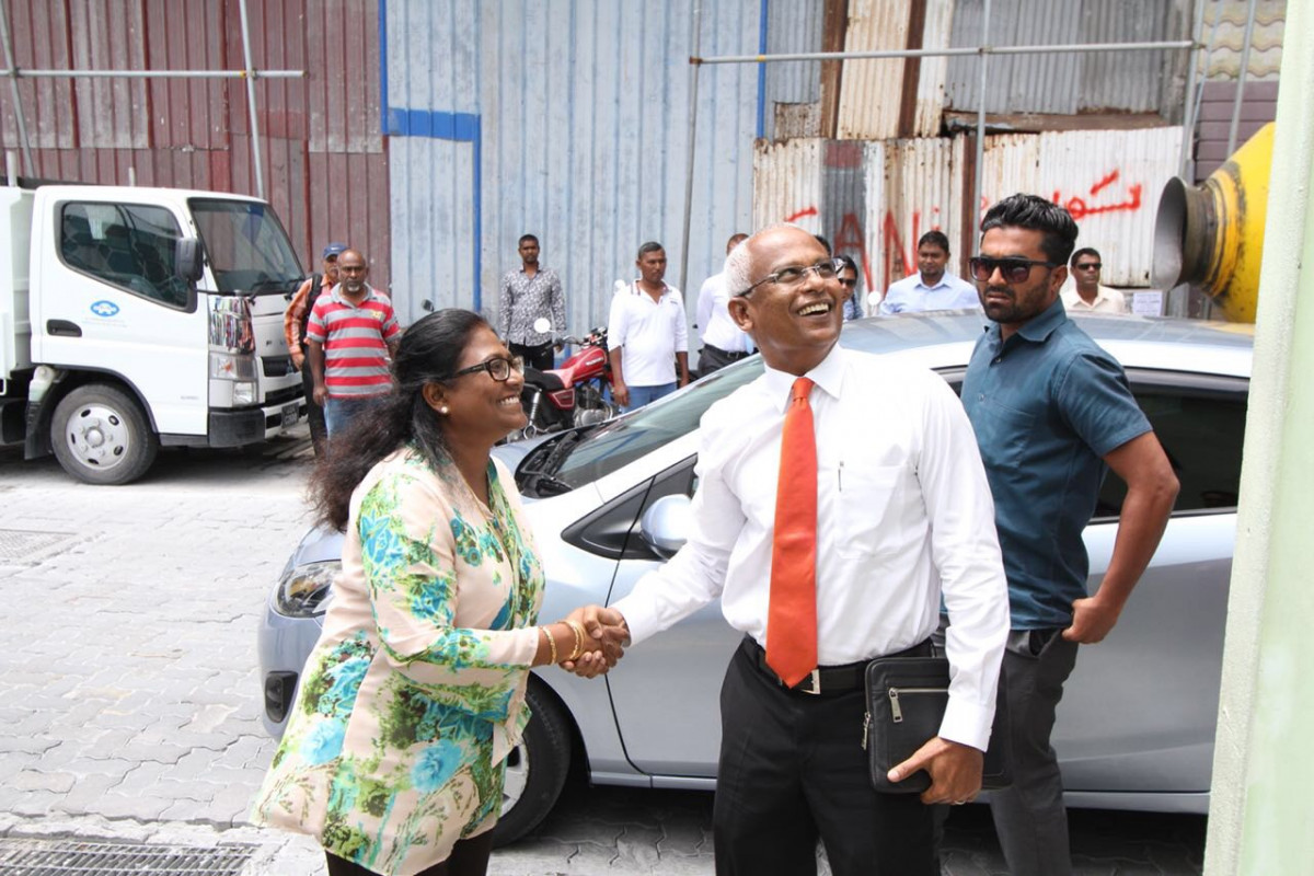 އިބޫ މާލޭ ސިޓީ ކައުންސިލަށް ވަޑައިގަތުމުން ސިޓީ ކައުންސިލްގެ މޭޔަރު ޝިފާ މަރުޙަބާ ދަންނަވަނީ