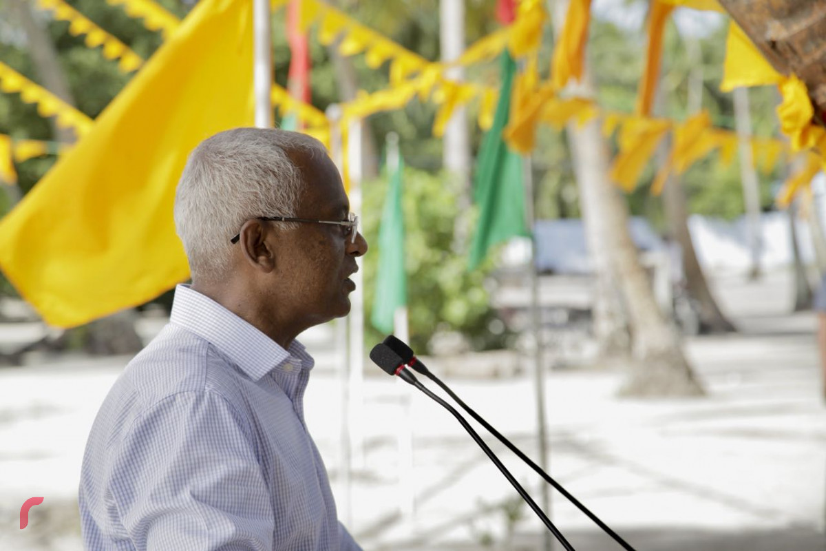 ގުޅިފައިވާ ސިޔާސީ ޕާޓީތަކުގެ ފަރާތުން އިންތިހާބުގައި ވާދަކުރައްވާ އެމްޑީޕީގެ ކެނޑިޑޭޓް އިބްރާހިމް މުހައްމަދު ސޯލިހު