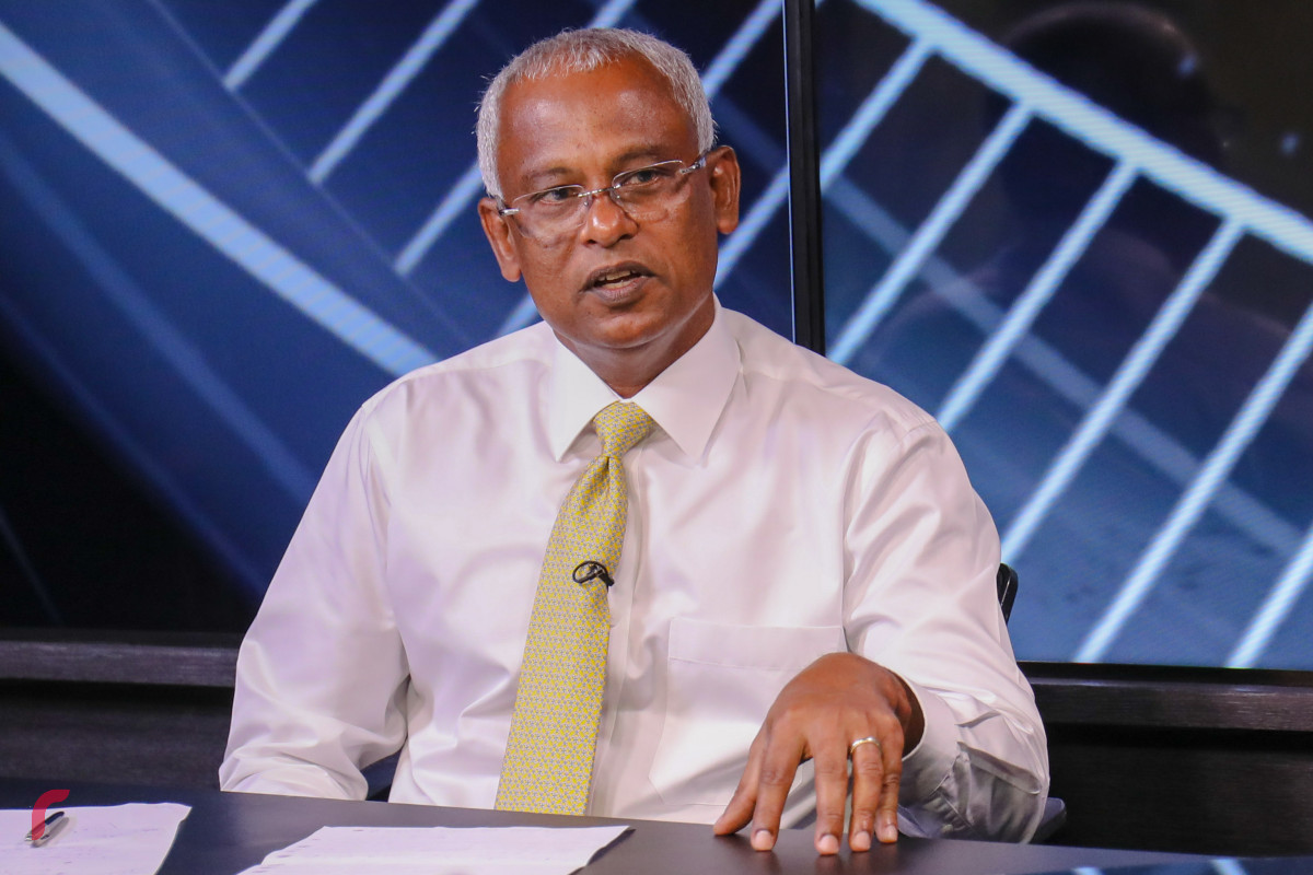 ރައީސް ސޯލިޙް މި 3 ވައުދު ވެވަޑައިގަތީ ރާއްޖެ ޓީވީގެ ފަލަސުރުޚީ ޕްރޮގްރާމްގައި