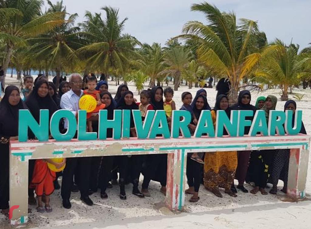 ގުޅިފައިވާ ޕާޓީތަކުގެ ރިޔާސީ ކެންޑިޑޭޓް އިބްރާހިމް މުހައްމަދު ސާލިހު (އިބޫ) ހދ. ނިޅިވަރަމްފަރުގައި