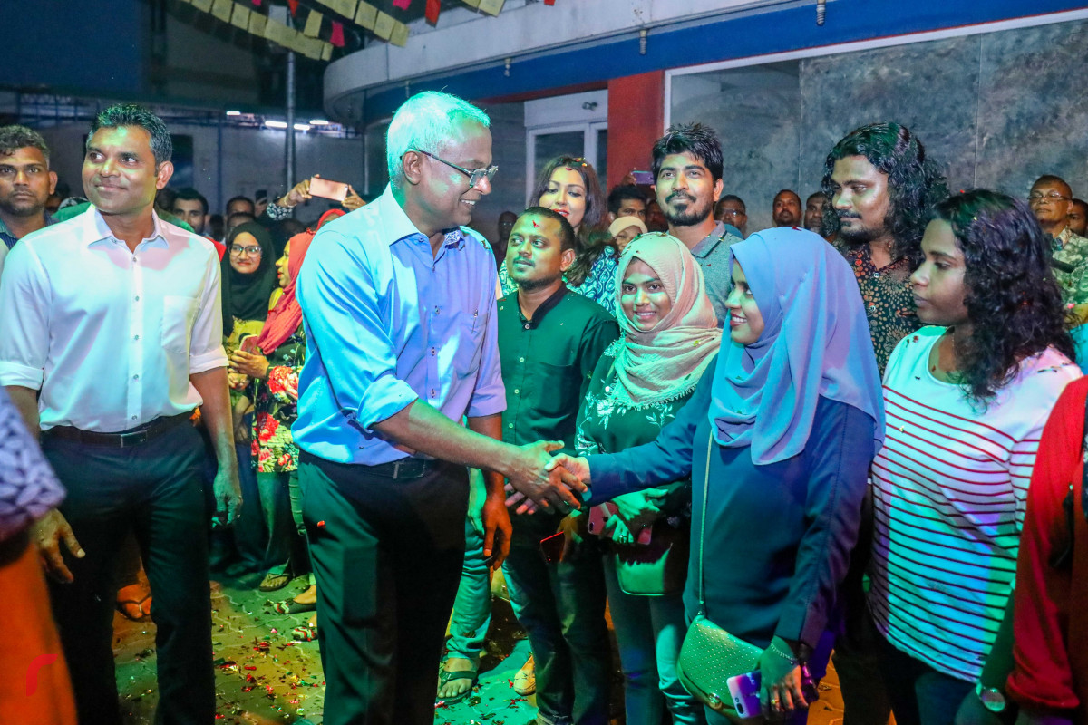 އޯގަސްޓް 15، 2018: ގުޅިފައިވާ އިއްތިހާދުން މައްޗަންގޯޅީގައި ޒުވާނުންގެ ޖަގަހައެއް ހުޅުވުމަށް ކުރިއަށް ގެންދިޔަ ރަސްމިއްޔާތުގެ ތެރެއިން. ފޮޓޯ:- މުހައްމަދު ޝަރުހާން/ ރާއްޖެ އެމްވީ