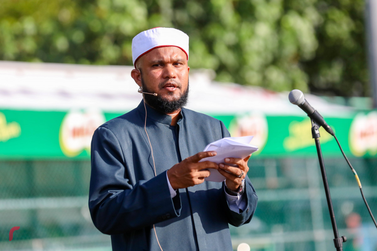 އޯގަސްޓް 21، 2018: މާފަންނު ސްޓޭޑިއަމްގައި ކުރެވުނު އަޟްހާ އީދު ނަމާދުގެ ތެރެއިން، ސްޓޭޑިއަމްގައި ކުރެވުނު އީދު ނަމާދުގައި ގިނަ އަދަދެއްގެ ފަރާތްތަކުން ވަނީ ބައިވެރިވެފައި