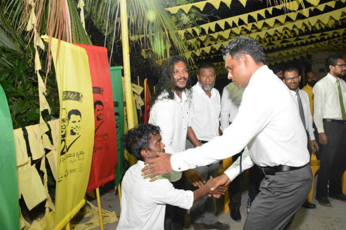 ދަރަވްނދޫގައި ބޭއްވި ޖަލްސާގައި ފައިސަލް ނަސީމް