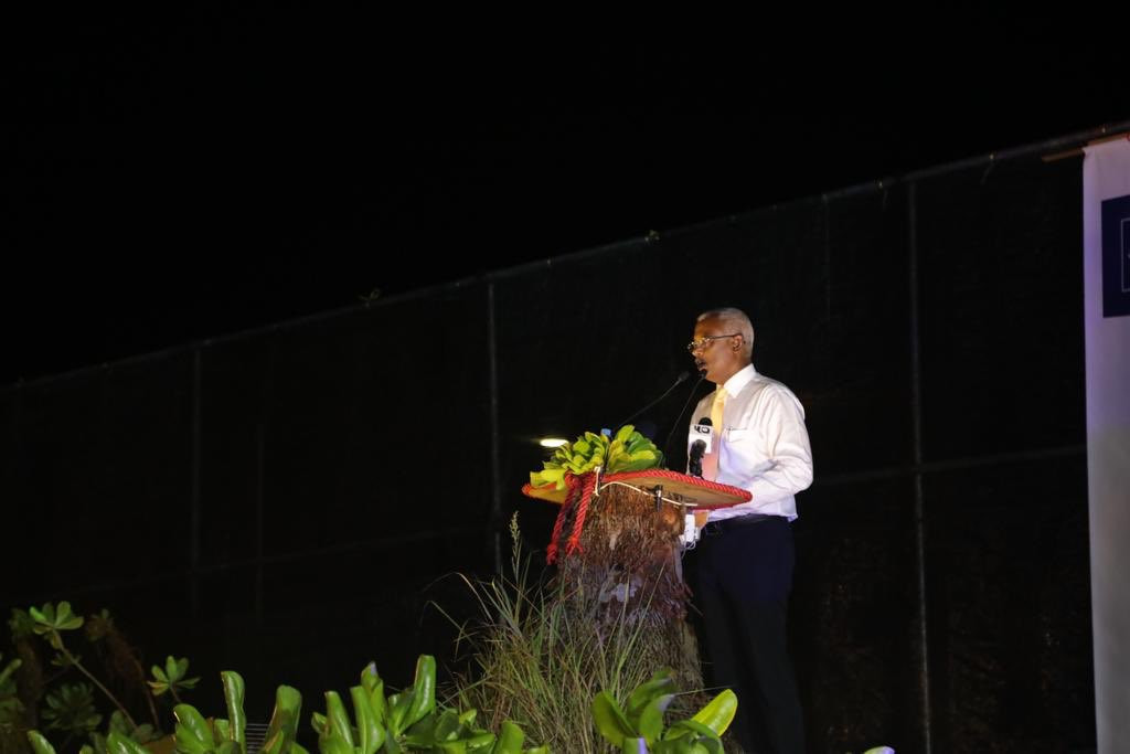 މާމިގިލީގައި ބޭއްވި ޖަލްސާގައި އިބޫ ވާހަކަ ދައްކަވަނީ