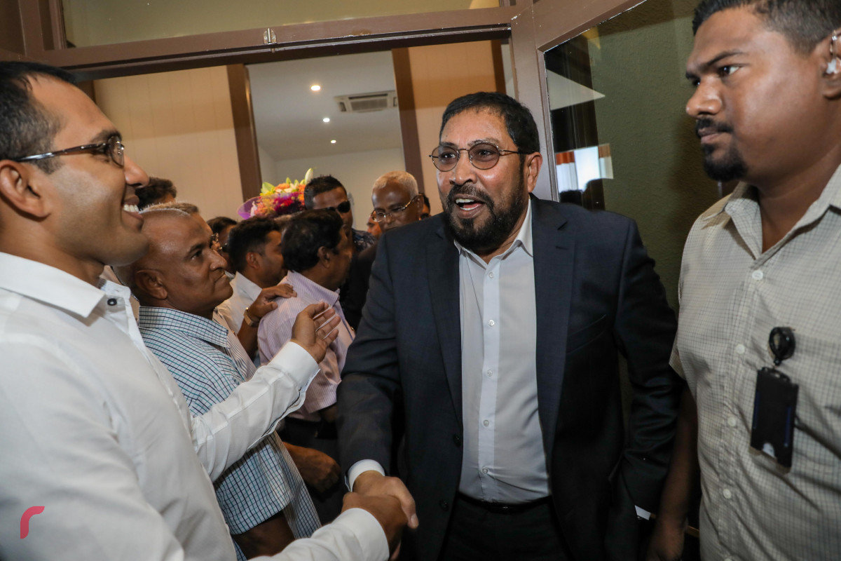 ޖުމްހޫރީ ޕާޓީގެ ބާނީ ގާސިމް އިބްރާހިމް:- މިރޭ ވަނީ އަލުން ޕާޓީގެ ލީޑަރުގެ މަގާމަށް އިންތިހާބުކޮށްފައި