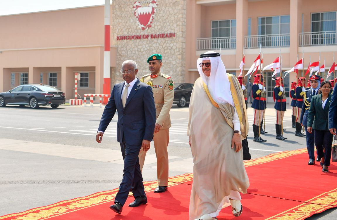 President Ibrahim Mohamed Solih concluded his state visit to Bahrain on Saturday evening