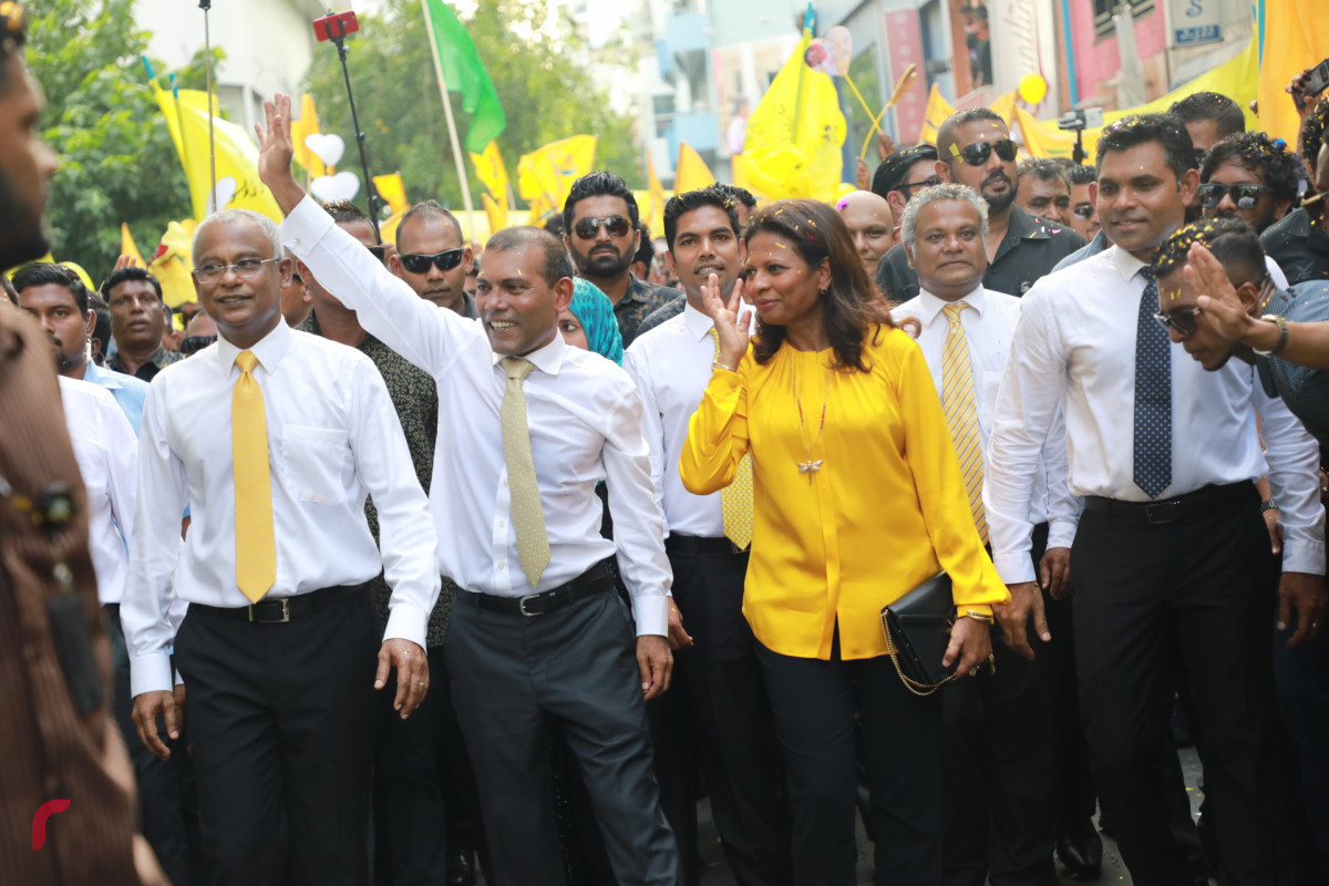 ރައީސް މުހައްމަދު ނަޝީދު، ރައީސް ސޯލިހާ އެކުގައި