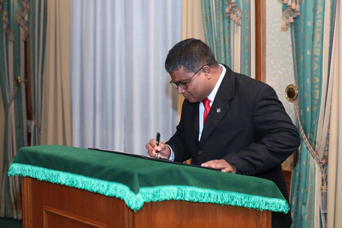 މިނިސްޓަރ އޮފް އެންވަޔަރަންމަންޓް ޑޮކްޓަރ ޙުސައިން ރަޝީދު ޙަސަން