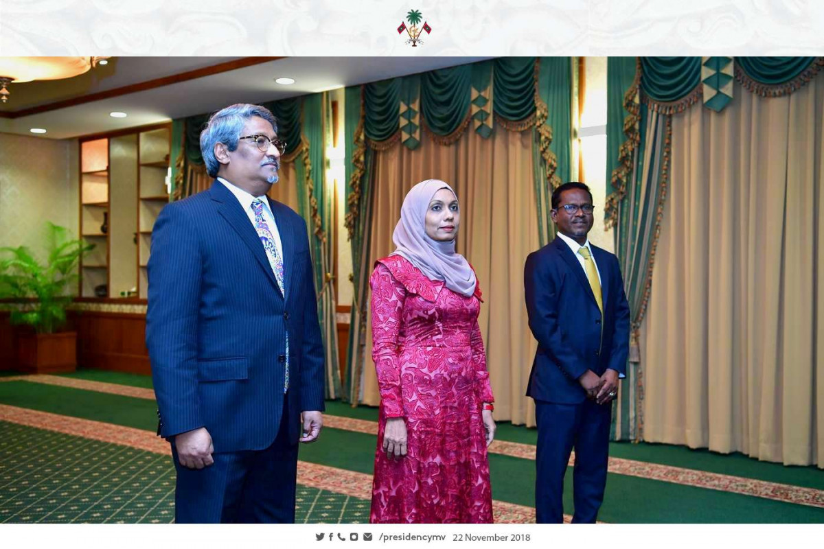ސްޓޭޓް މިނިސްޓަރުންނަށް އައްޔަން ކުރައްވާފައިވާ ބައެއް ބޭފުޅުން
