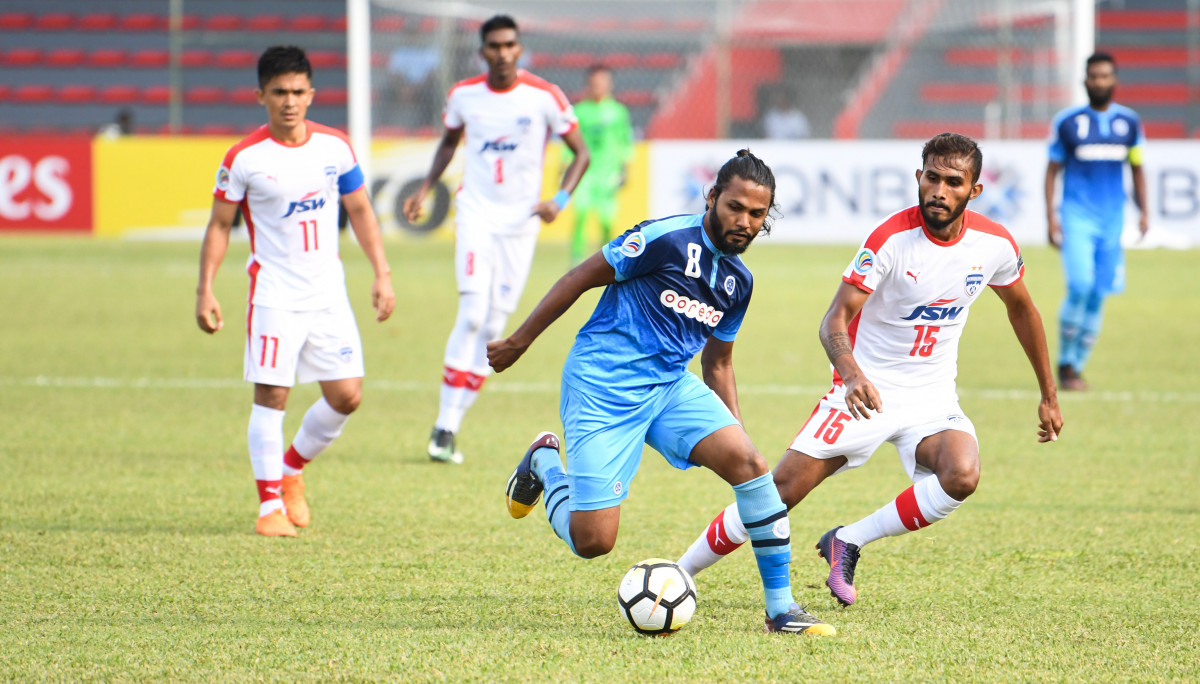 އޭއެފްސީ ކަޕްގައި ނިއުރޭޑިއަންޓް އާއި ބެންގަލޫރު ބައްދަލުކުރި މެޗުގެ ތެރެއިން