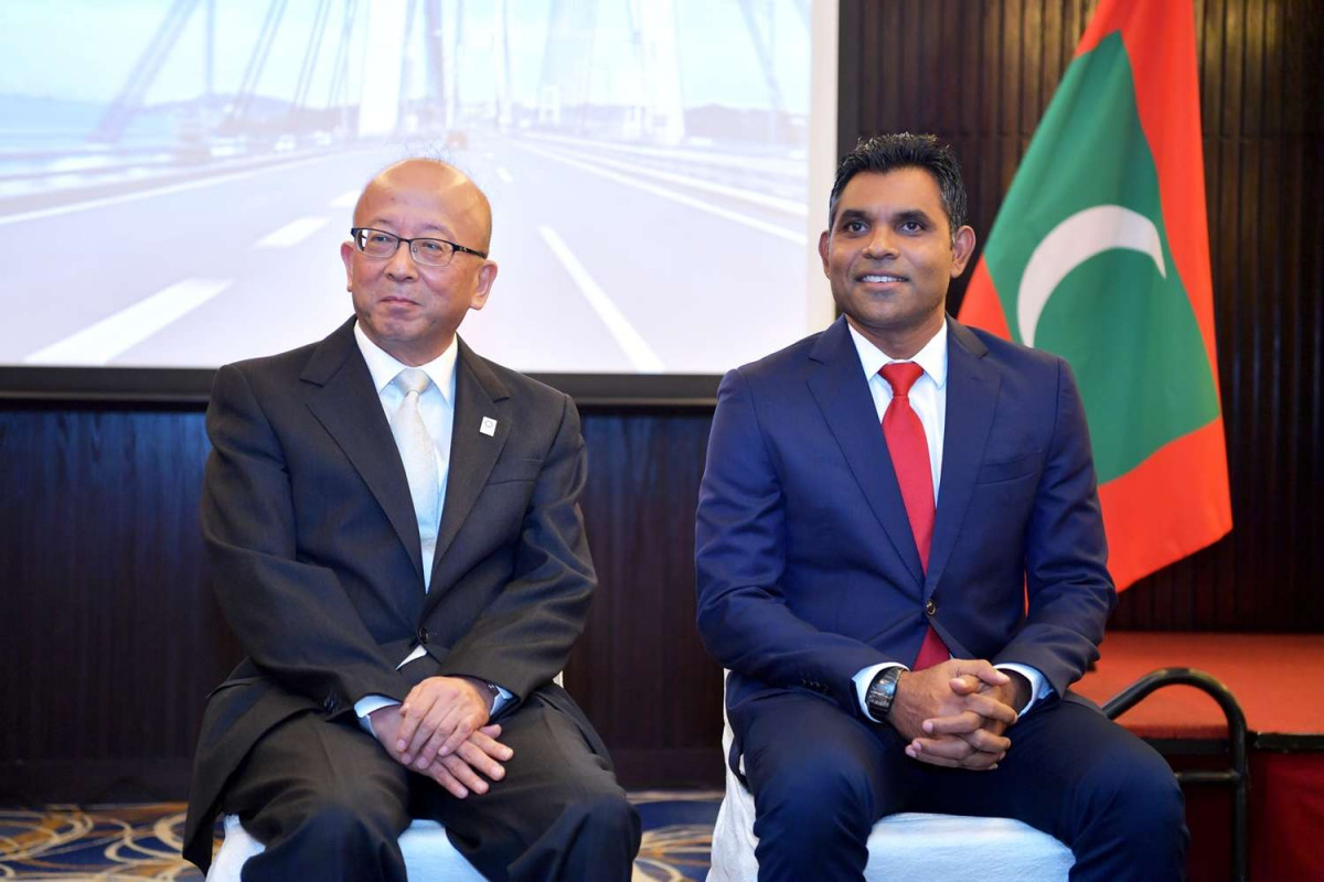 ޖަޕާނުގެ ޤައުމީ ދުވަސް ފާހަގަ ކުރުމުގެ ގޮތުން ހޮޓެލް ޖެންގައި ބޭއްވި ރަސްމިއްޔާތުގެ ތެރެއިން