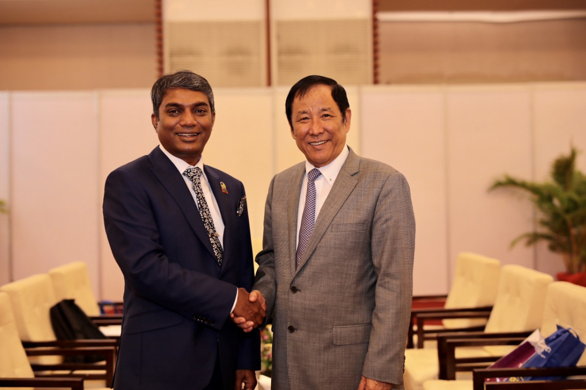 ކެމްބޯޑިއާ ކޮންސްޓްރަކްޝަން އިންޑަސްޓްރީ އެކްސްޕޯ ހުޅުވުމުގެ ރަސްމިއްޔާތުގެ ތެރެއިން