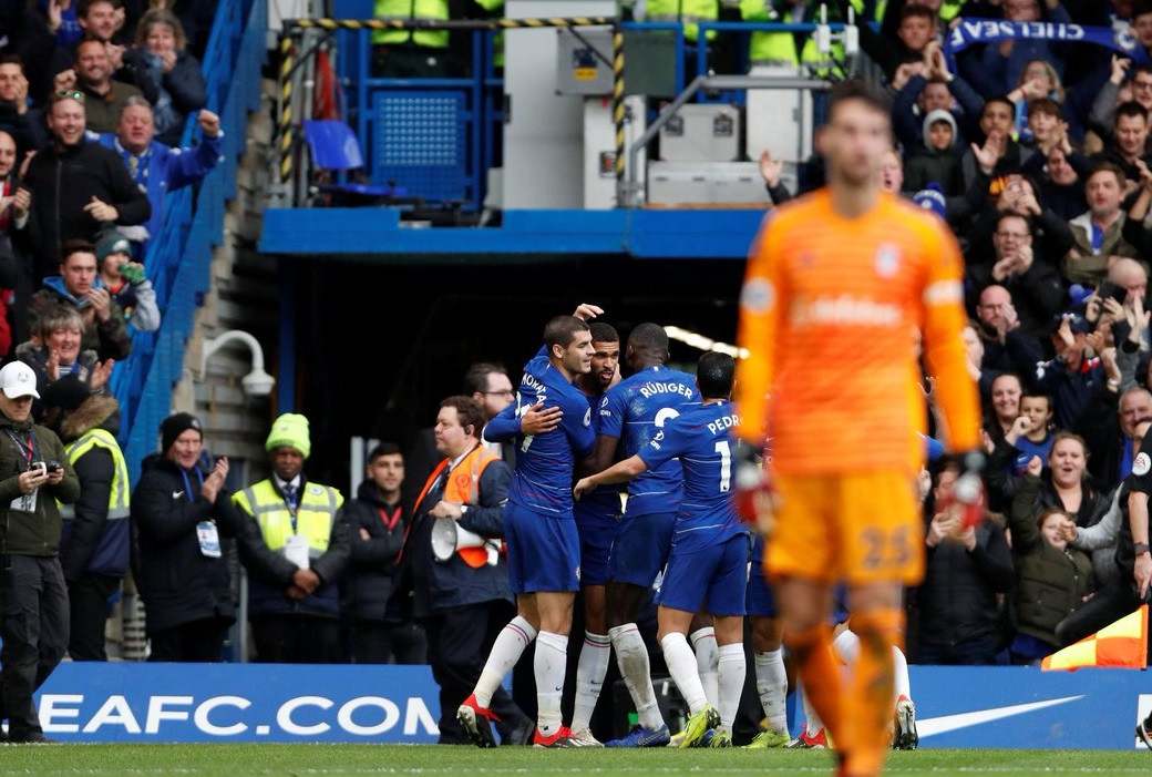 ޗެލްސީ ކުޅުންތެރިން ލަނޑު ޖެހުމަށްފަހު އުފާފާޅުކުރަނީ