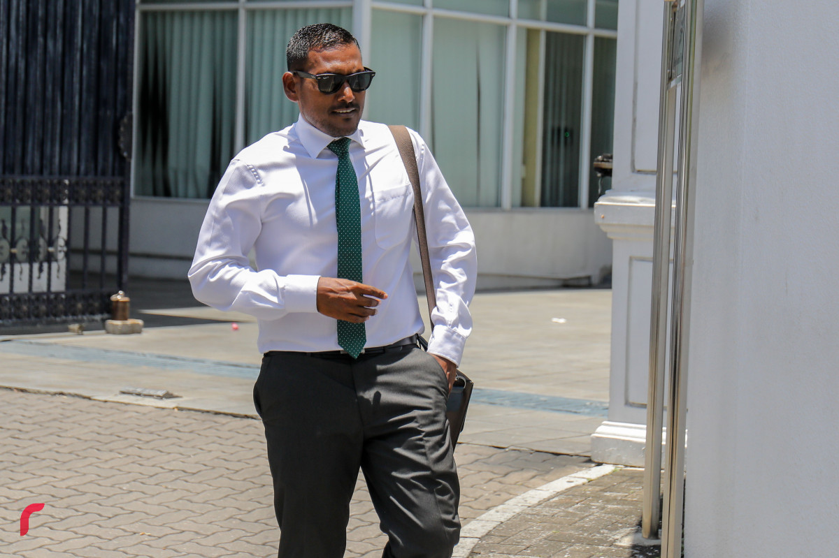 މަޝްހޫރު ވަކީލް ހުސެއިން ޝަމީމް