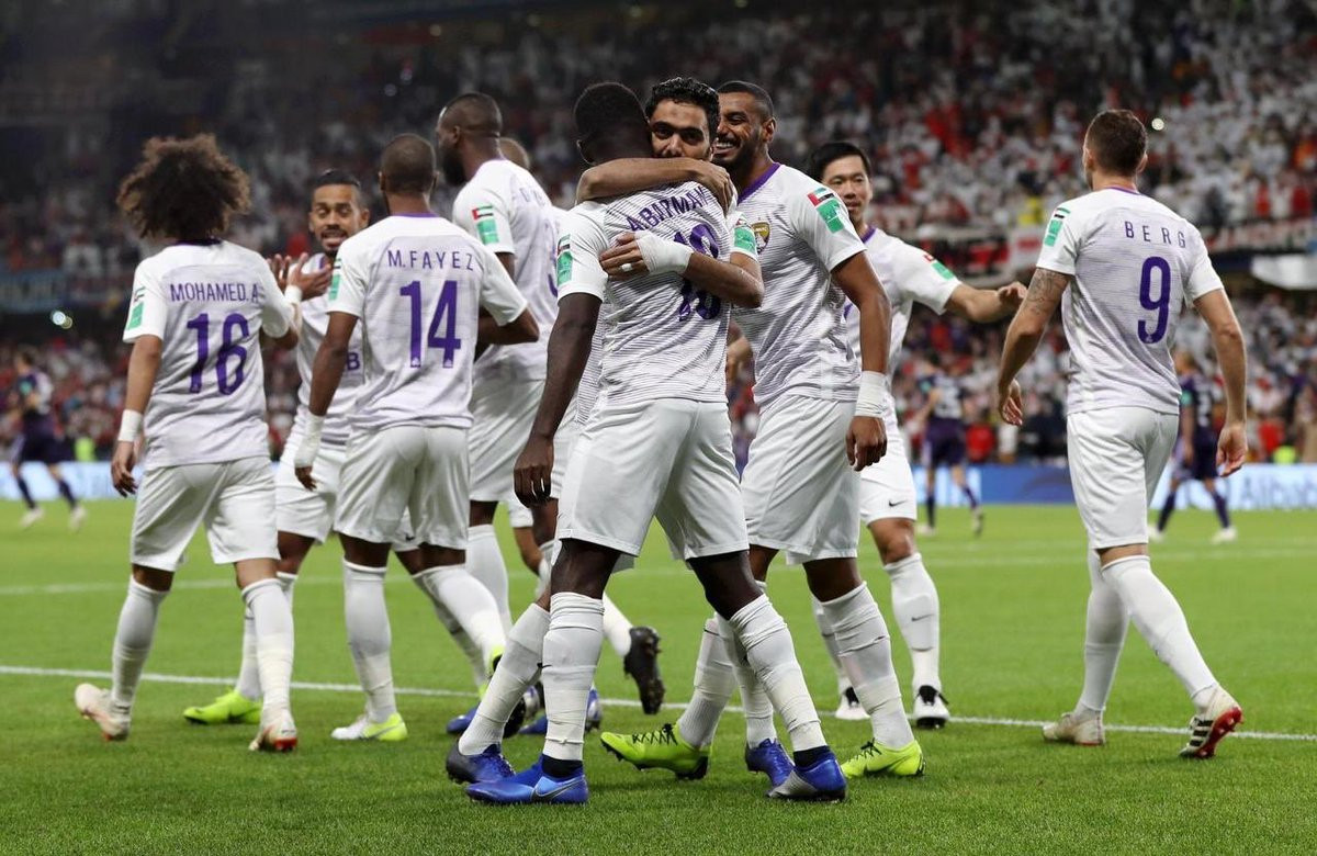 އަލް އައިން ކުޅުންތެރިން ލަނޑު ޖެހުމަށްފަހު އުފާ ފާޅުކުރަނީ