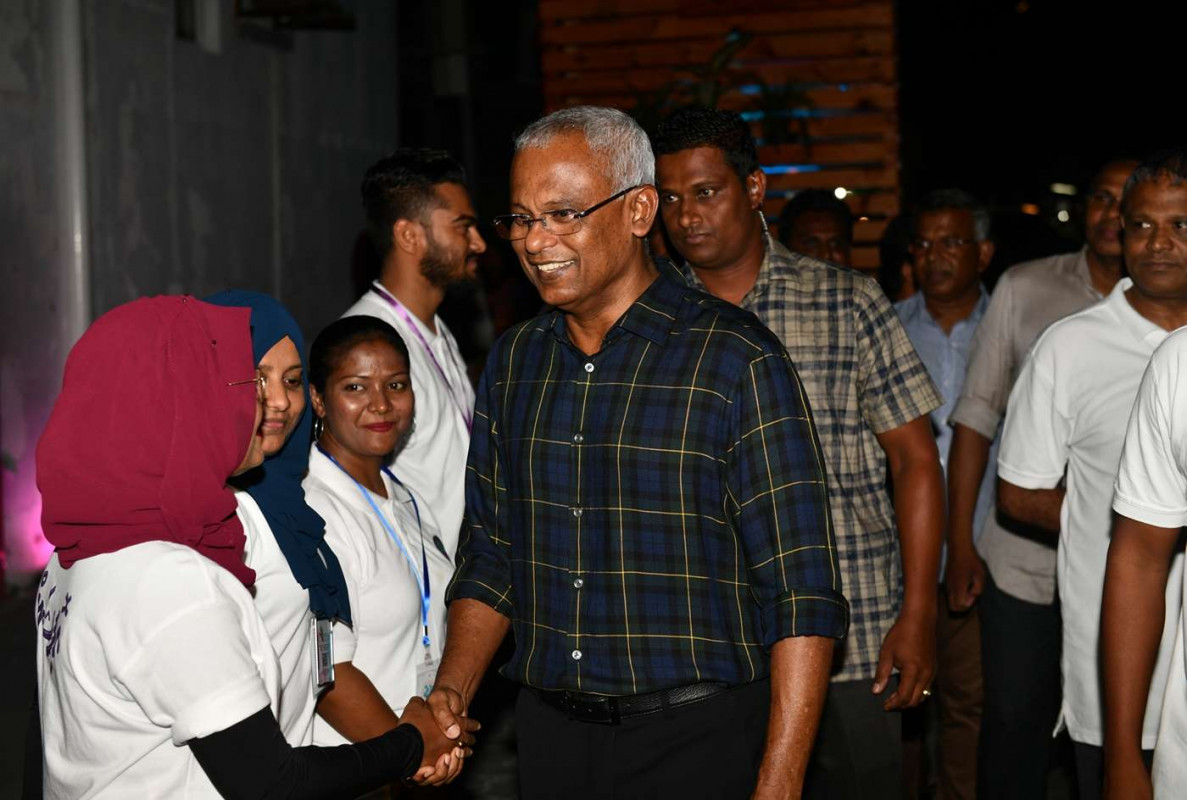 ރައީސުލްޖުމްހޫރިއްޔާ "ހަފުތާ ރެސް" ބައްލަވާލެއްވުން -  -- ފޮޓޯ: ރައީސް އޮފީސް