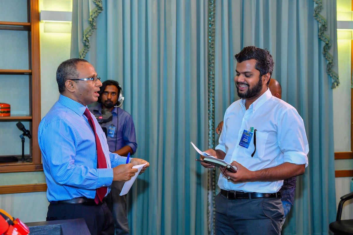 ސުއޫދު ވިދާޅުވި ގޮތުގައި ނޮވެމްބަރު 25 ގައި ކޮމިޝަންގެ މަސައްކަތް ފެށުމަށް ފަހު، ވަރަށް ހަލުވިކަމާ އެކު ދަނީ ކުރިއަށް -- ފޮޓޯ: ރައީސް އޮފީސް