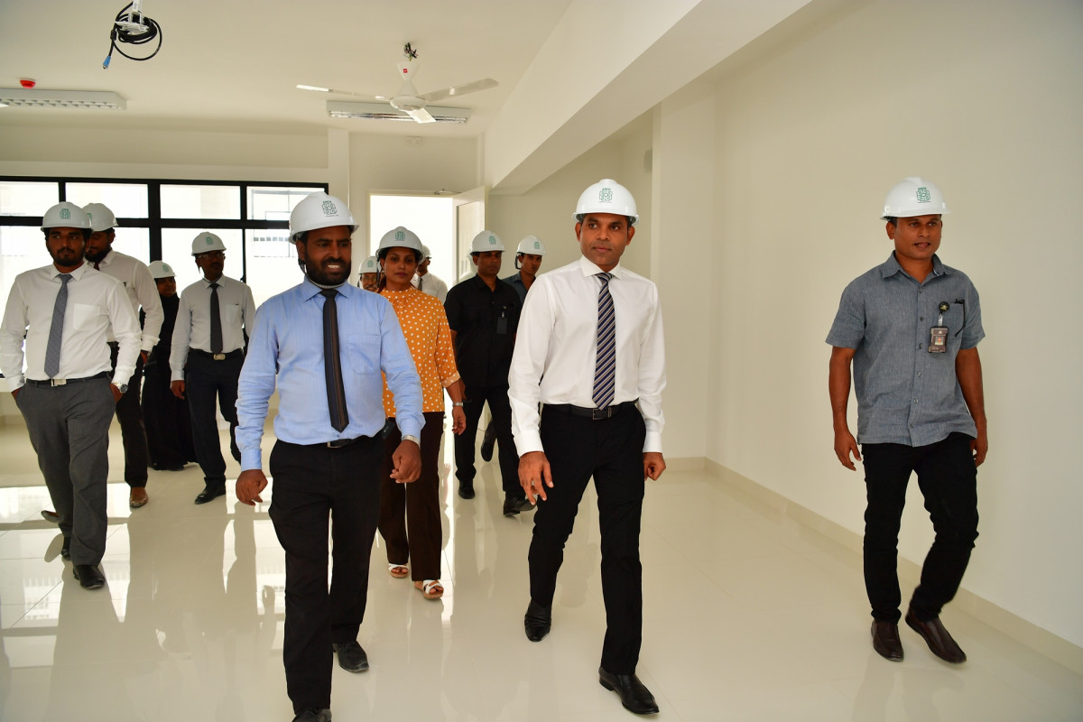 ސަރުކާރުގެ އިޖްތިމާއީ ކައުންސިލް ޗެއަރކުރައްވަމުންގެންދަވަނީ ނައިބް ރައީސް ފައިސަލް ނަސީމް -- ފޮޓޯ: ރައީސް އޮފީސް