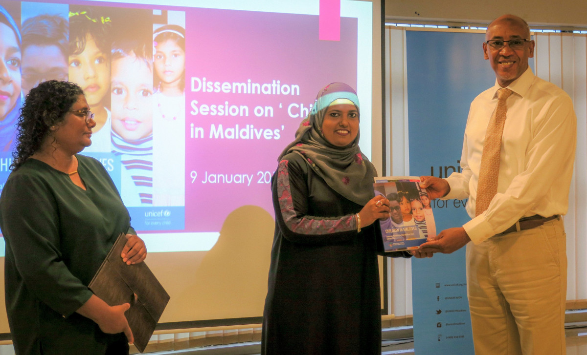 \"ޗިލްޑްރަން އިން މޯލްޑިވްސް\" ޑިސެމިނޭޝަން ސެޝަންގެ ހުޅުވުމުގެ ރަސްމިއްޔާތުގެ ތެރެއިން