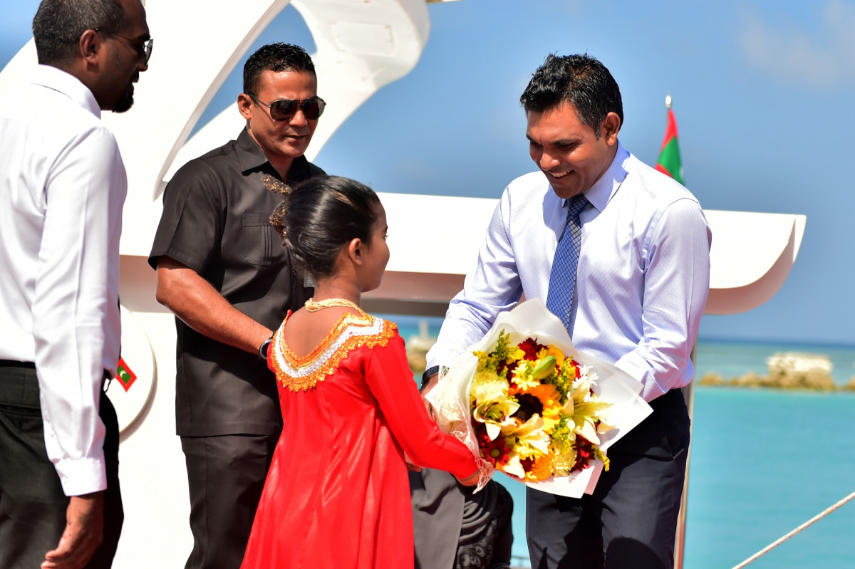 ރައީސުލްޖުމްހޫރިއްޔާގެ ނައިބު ފައިޞަލް ނަސީމް ހިންމަފުއްޓަށް ޒިޔާރަތްކުރެއްވުން -- ފޮޓޯ: ރައީސް އޮފީސް