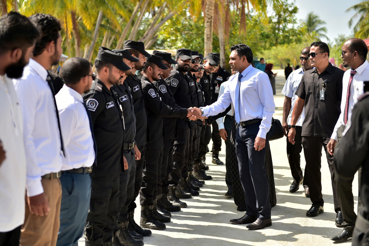 ރައީސުލްޖުމްހޫރިއްޔާގެ ނައިބު ފައިޞަލް ނަސީމް ހިންމަފުއްޓަށް ޒިޔާރަތްކުރެއްވުން -- ފޮޓޯ: ރައީސް އޮފީސް