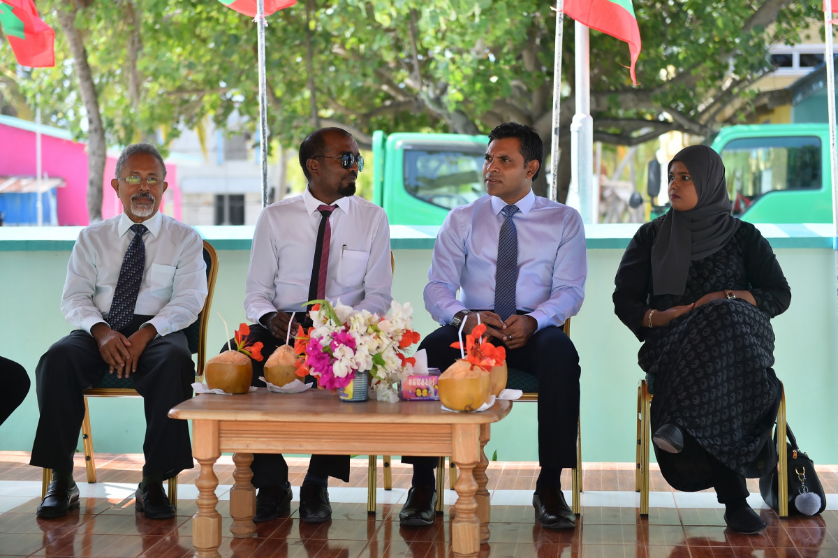 ރައީސުލްޖުމްހޫރިއްޔާގެ ނައިބު ފައިޞަލް ނަސީމް ހިންމަފުއްޓަށް ޒިޔާރަތްކުރެއްވުން -- ފޮޓޯ: ރައީސް އޮފީސް