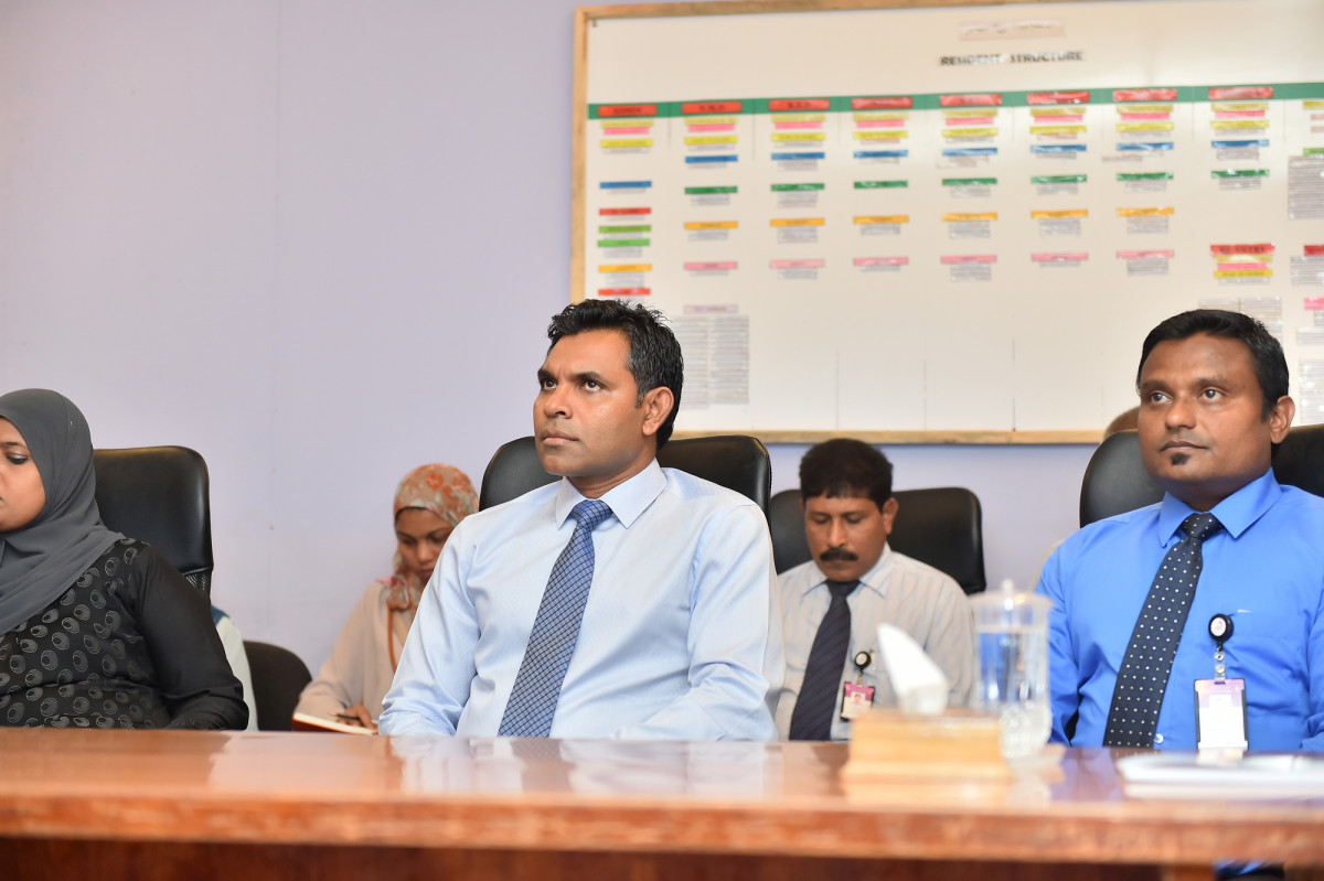 ރައީސުލްޖުމްހޫރިއްޔާގެ ނައިބު ފައިޞަލް ނަސީމް ހިންމަފުއްޓަށް ޒިޔާރަތްކުރެއްވުން -- ފޮޓޯ: ރައީސް އޮފީސް