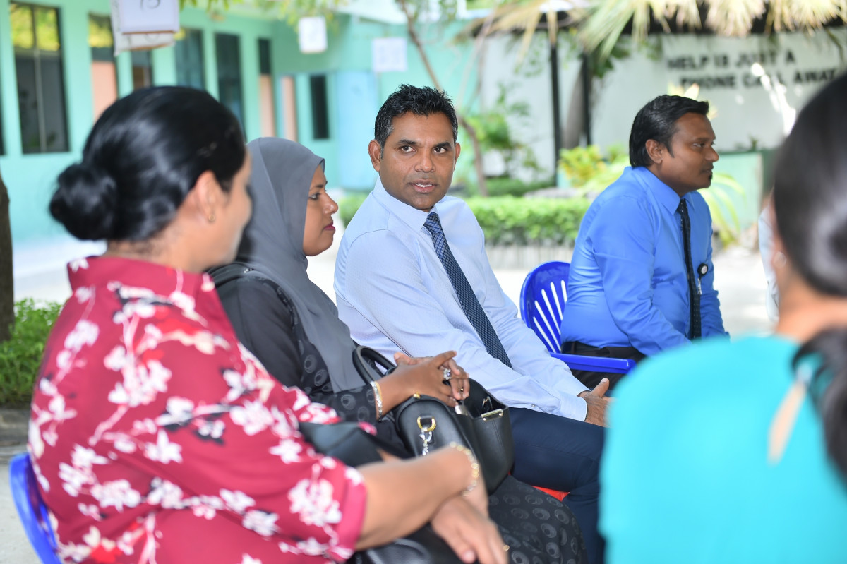 ރައީސުލްޖުމްހޫރިއްޔާގެ ނައިބު ފައިޞަލް ނަސީމް ހިންމަފުއްޓަށް ޒިޔާރަތްކުރެއްވުން -- ފޮޓޯ: ރައީސް އޮފީސް