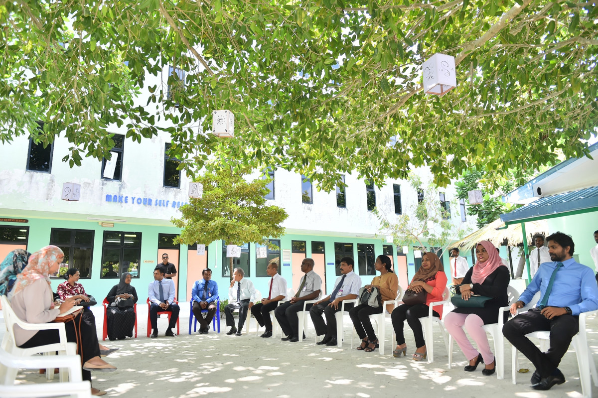 ރައީސުލްޖުމްހޫރިއްޔާގެ ނައިބު ފައިޞަލް ނަސީމް ހިންމަފުއްޓަށް ޒިޔާރަތްކުރެއްވުން -- ފޮޓޯ: ރައީސް އޮފީސް