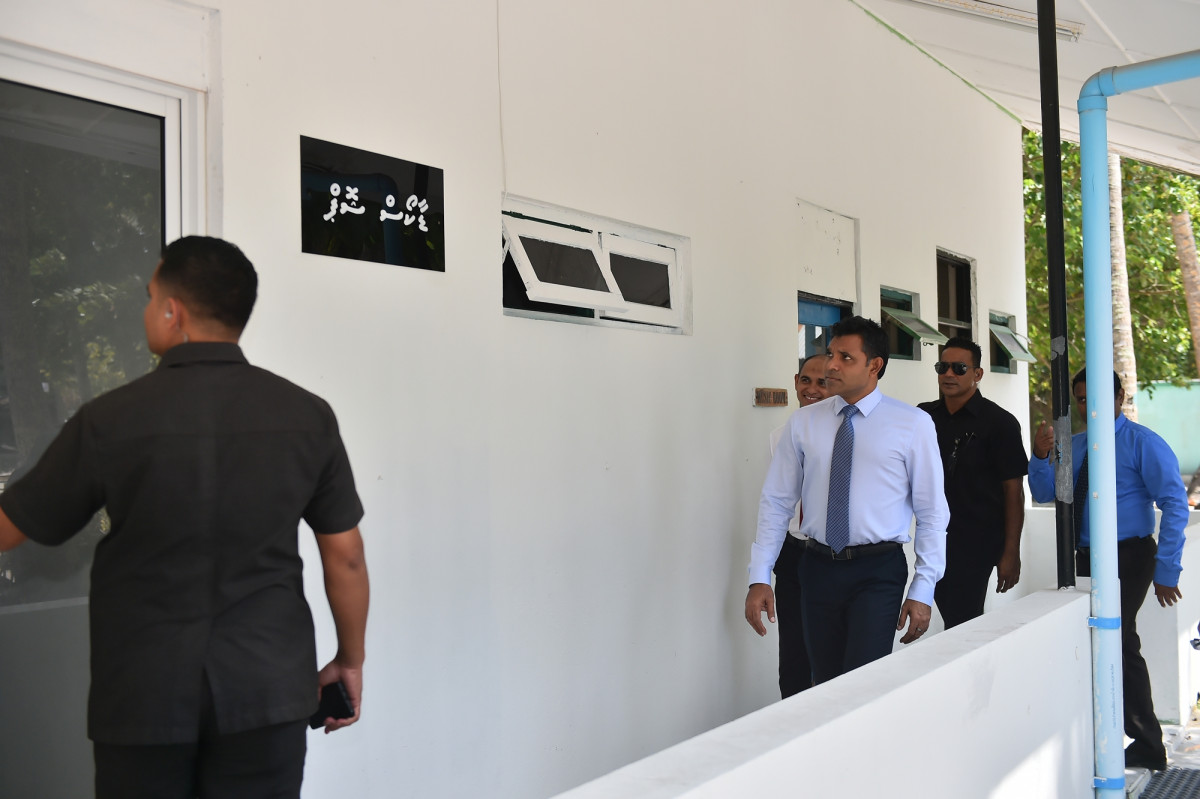 ރައީސުލްޖުމްހޫރިއްޔާގެ ނައިބު ފައިޞަލް ނަސީމް ހިންމަފުއްޓަށް ޒިޔާރަތްކުރެއްވުން -- ފޮޓޯ: ރައީސް އޮފީސް