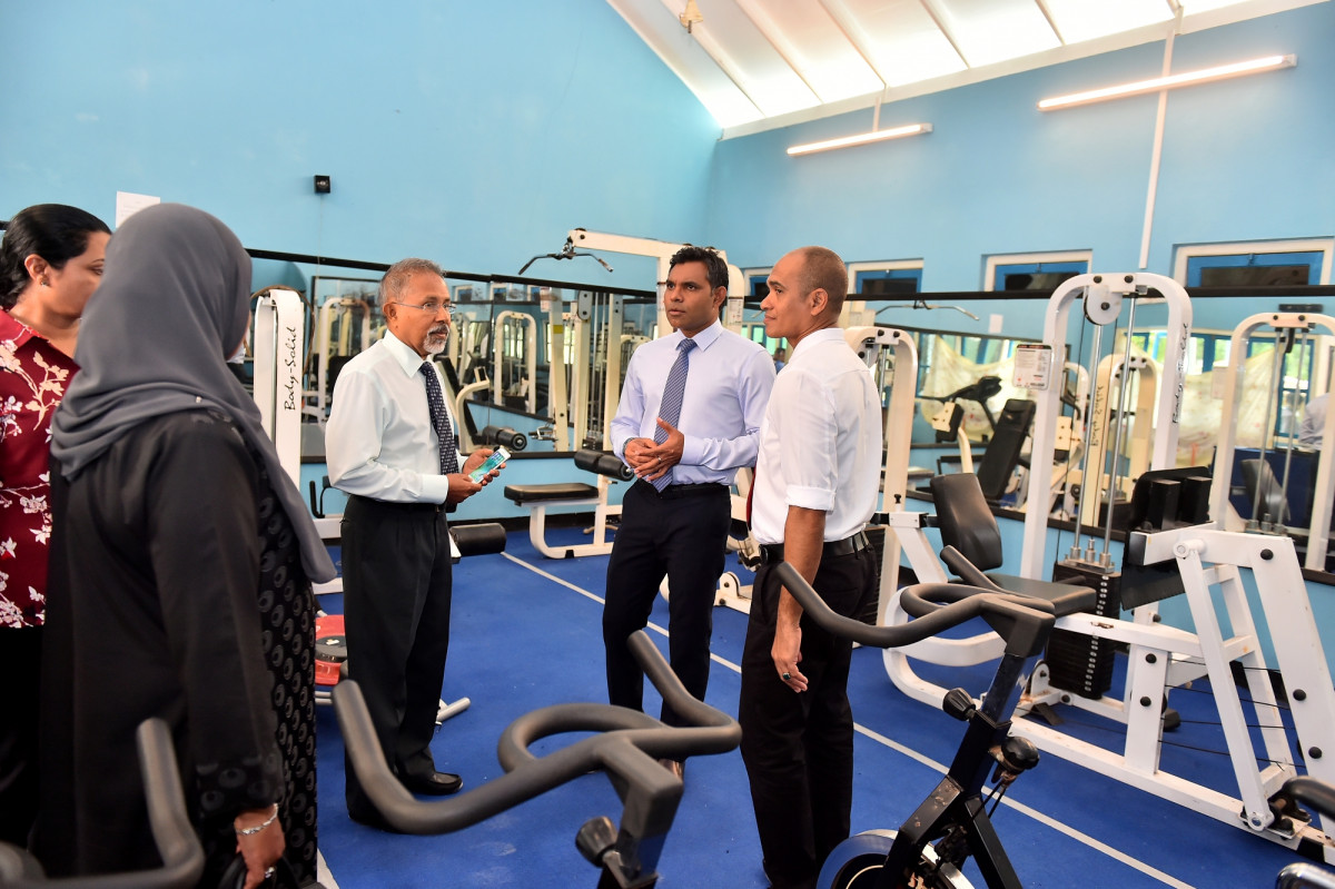 ރައީސުލްޖުމްހޫރިއްޔާގެ ނައިބު ފައިޞަލް ނަސީމް ހިންމަފުއްޓަށް ޒިޔާރަތްކުރެއްވުން -- ފޮޓޯ: ރައީސް އޮފީސް