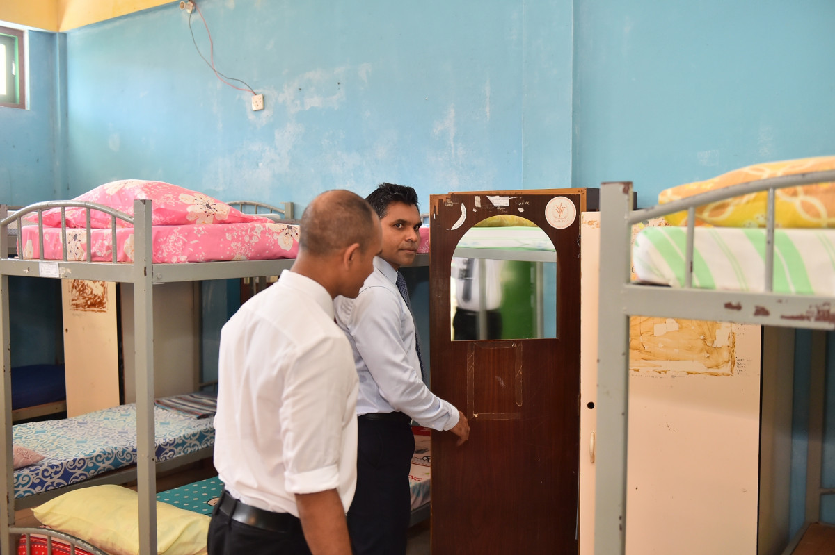 ރައީސުލްޖުމްހޫރިއްޔާގެ ނައިބު ފައިޞަލް ނަސީމް ހިންމަފުއްޓަށް ޒިޔާރަތްކުރެއްވުން -- ފޮޓޯ: ރައީސް އޮފީސް