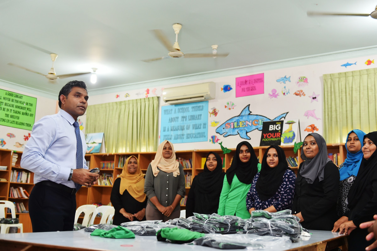 ރައީސުލްޖުމްހޫރިއްޔާގެ ނައިބު ފައިޞަލް ނަސީމް ހިންމަފުއްޓަށް ޒިޔާރަތްކުރެއްވުން -- ފޮޓޯ: ރައީސް އޮފީސް