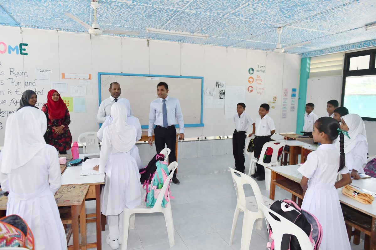 ރައީސުލްޖުމްހޫރިއްޔާގެ ނައިބު ފައިޞަލް ނަސީމް ހިންމަފުއްޓަށް ޒިޔާރަތްކުރެއްވުން -- ފޮޓޯ: ރައީސް އޮފީސް