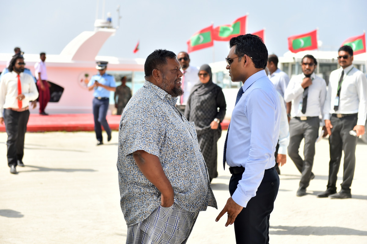 ރައީސުލްޖުމްހޫރިއްޔާގެ ނައިބު ފައިޞަލް ނަސީމް ހިންމަފުއްޓަށް ޒިޔާރަތްކުރެއްވުން -- ފޮޓޯ: ރައީސް އޮފީސް