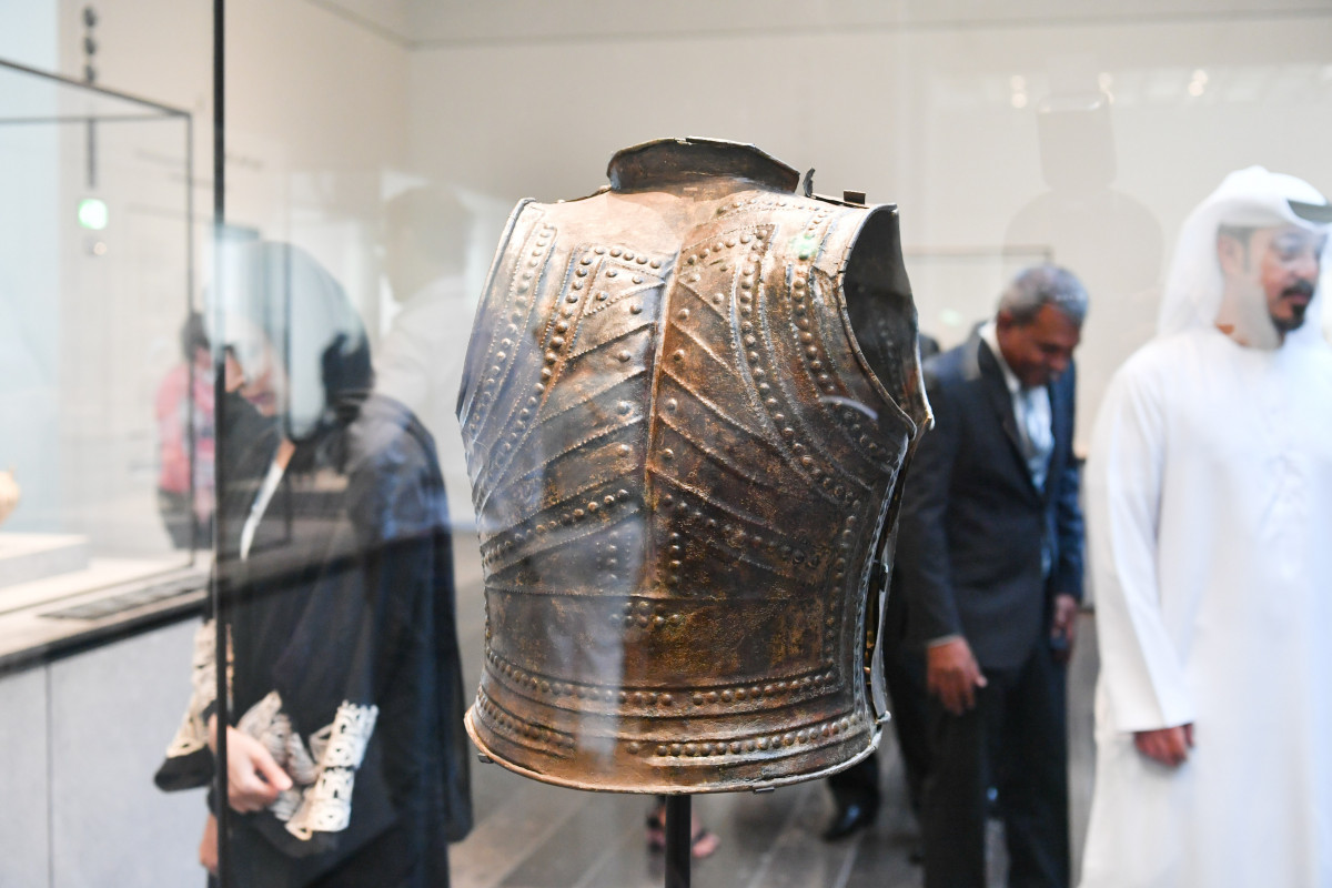 ރައީސުލްޖުމްހޫރިއްޔާ އަބޫދާބީގެ ލޫވްރ މިއުޒިއަމް ބައްލަވާލެއްވުން -- ފޮޓޯ: ރައީސް އޮފީސް