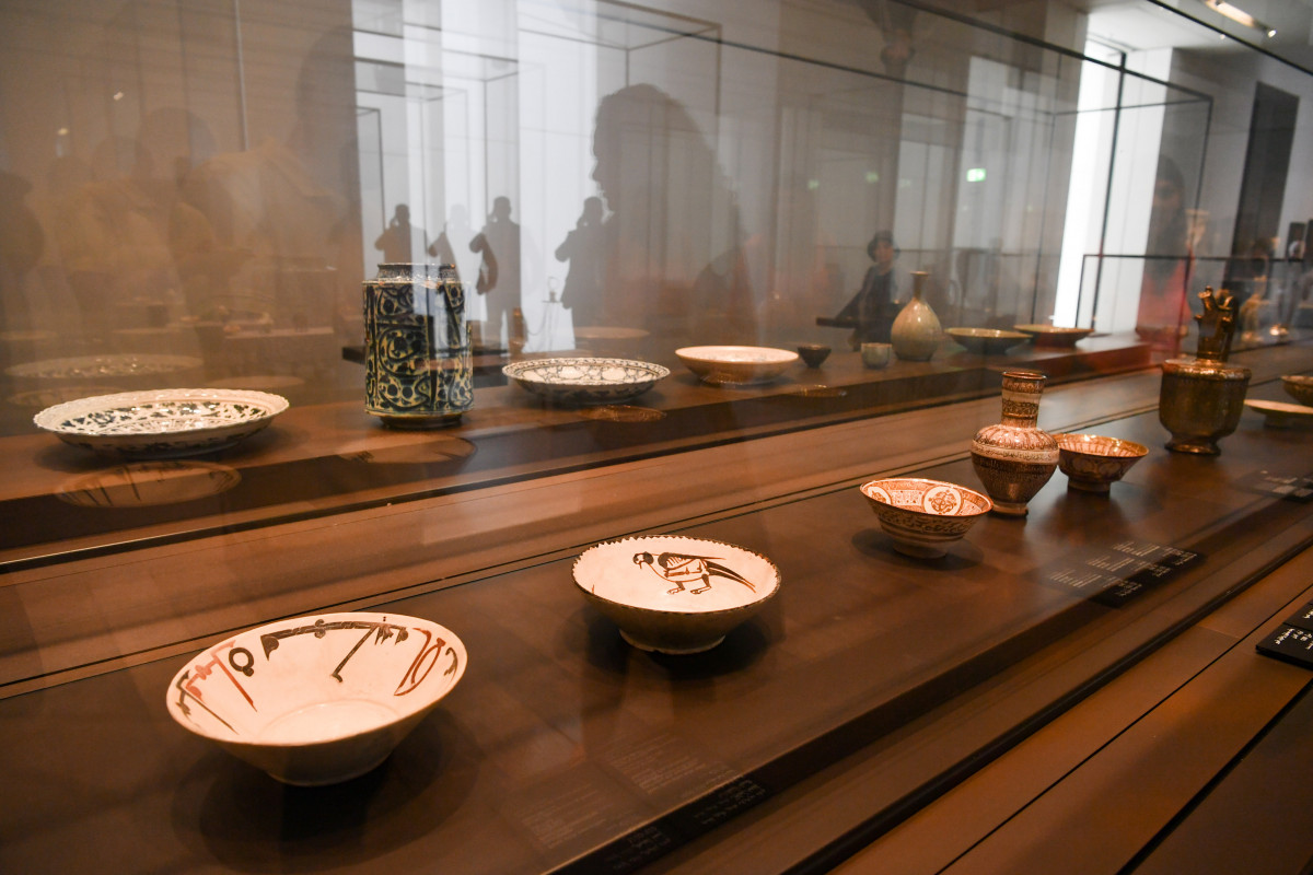 ރައީސުލްޖުމްހޫރިއްޔާ އަބޫދާބީގެ ލޫވްރ މިއުޒިއަމް ބައްލަވާލެއްވުން -- ފޮޓޯ: ރައީސް އޮފީސް