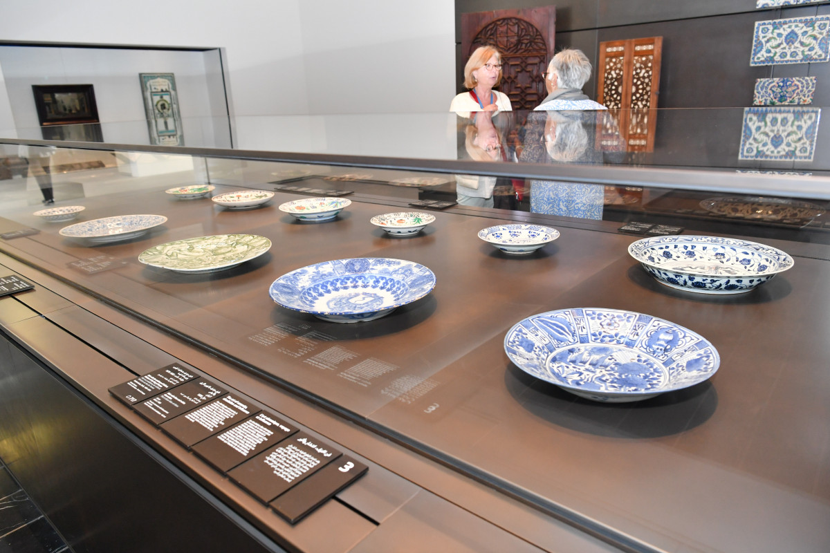 ރައީސުލްޖުމްހޫރިއްޔާ އަބޫދާބީގެ ލޫވްރ މިއުޒިއަމް ބައްލަވާލެއްވުން -- ފޮޓޯ: ރައީސް އޮފީސް