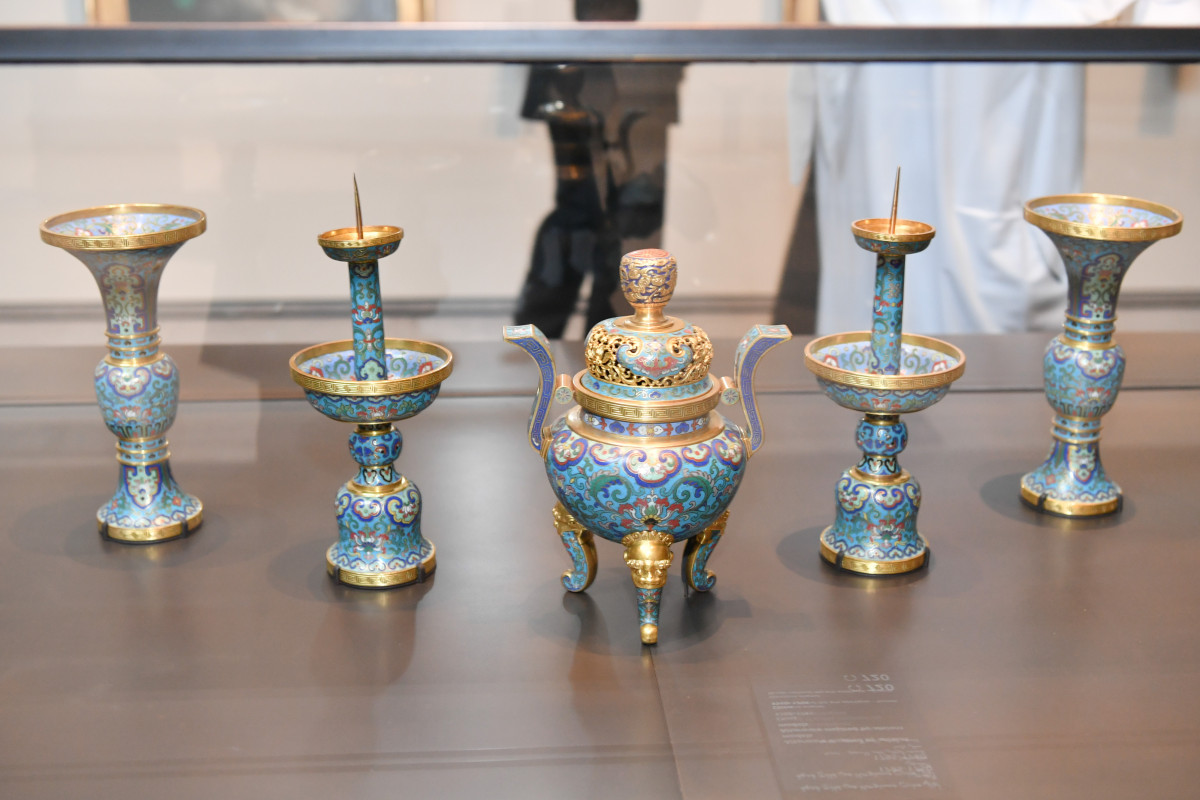 ރައީސުލްޖުމްހޫރިއްޔާ އަބޫދާބީގެ ލޫވްރ މިއުޒިއަމް ބައްލަވާލެއްވުން -- ފޮޓޯ: ރައީސް އޮފީސް