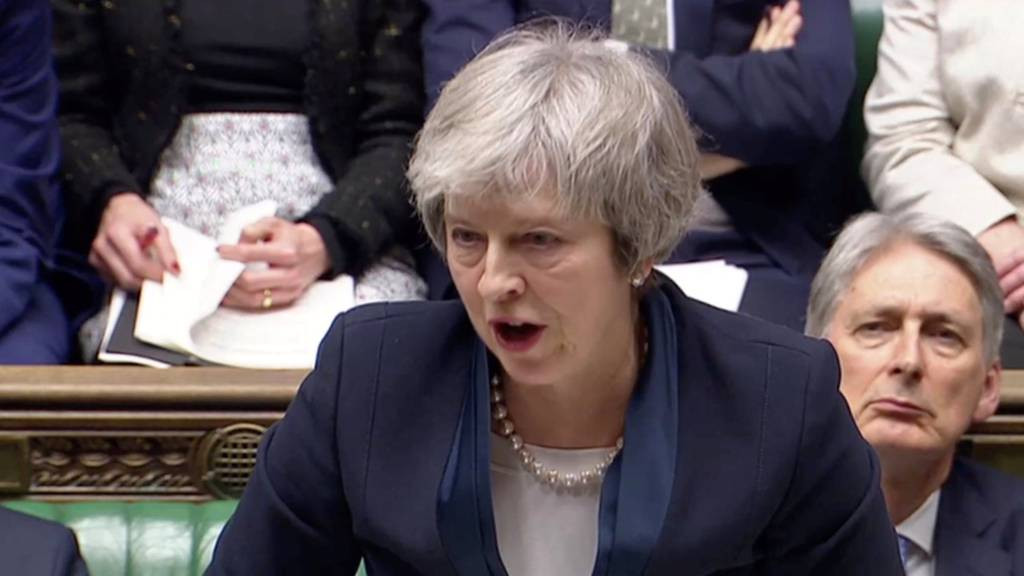 2019 ޖެނުއަރީ 15 ގައި އިނގިރޭސިވިލާތުގެ ގާނޫނުހަދާ މަޖިލީހުގައި ނެގި ވޯޓަށްފަހު ބޮޑުވަޒީރު ތެރީސާ މޭ ވާހަކަދައްކަވަނީ