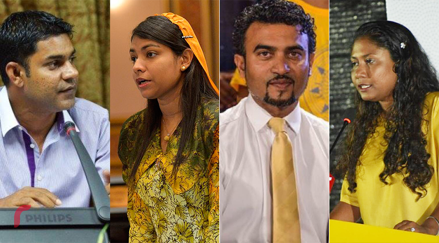 (ކ-ވ) ހިސާން ހުސައިން، އިބްރާހިމް ނާޒިލް، ރޮޒައިނާ އާދަމް އަދި މުހައްމަދު ނާޝިޒް