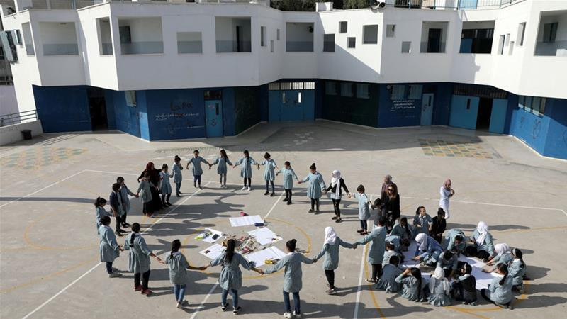 ޔޫއެންއާރުޑަބްލިއުއޭއިން އިރުމަތީ ގުދުސްގެ ރެފިއުޖީ ކޭމްޕްތަކުގައި ހަތް ސްކޫލެއް ހިންގާ