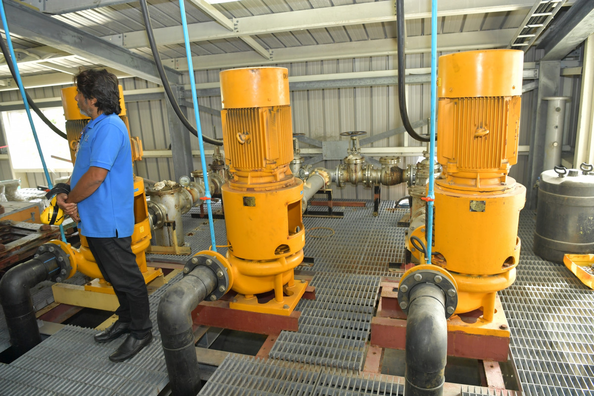 ސްޓެލްކޯގެ މަސައްކަތްތައް ކުރިއަށްދާގޮތް ރައީސުލްޖުމްހޫރިއްޔާގެ ނައިބު ބައްލަވާލެއްވުން -- ފޮޓޯ: ރައީސް އޮފީސް