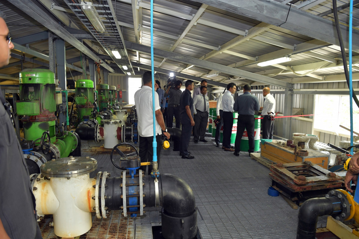 ސްޓެލްކޯގެ މަސައްކަތްތައް ކުރިއަށްދާގޮތް ރައީސުލްޖުމްހޫރިއްޔާގެ ނައިބު ބައްލަވާލެއްވުން -- ފޮޓޯ: ރައީސް އޮފީސް