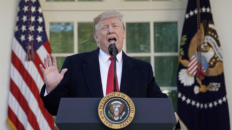 އެމެރިކާގެ ރައީސް ޑޮނަލްޑް ޓްރަމްޕް