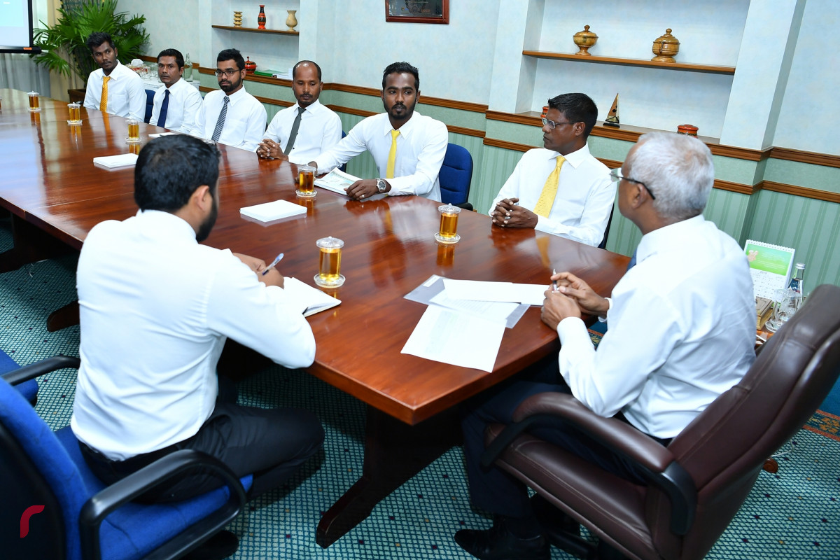 ރައީސް ސޯލިހު އިންނަމާދޫ ކައުންސިލާއި ބައްދަލުކުރައްވަނީ