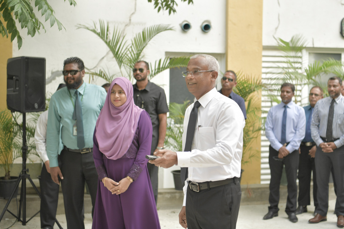 ދުންފަތުގެ ބާވަތްތަކުގެ ލޭބަލް ޖެހުމާ ބެހޭ ގަވާއިދު ރައީސް ސޯލިހު އިފްތިތާހު ކޮށްދެެއްވަނީ